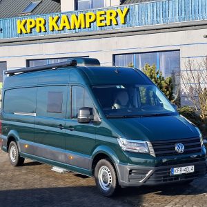`25 VW CRAFTER 4 osobowy łóżko 190x200 Automat Tempomat ACC